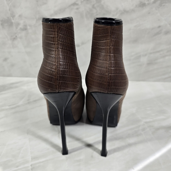 Yves Saint Laurent High Heel Booties - Picture 9 of 13